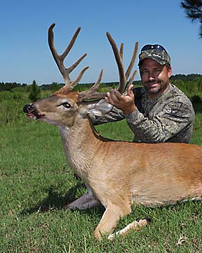 Charlie with his 20 inch wide 9 point