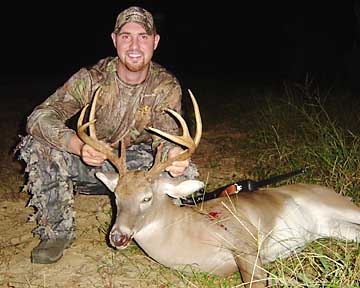 Zack with his Pleasant Hill 8 point