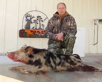 Richard with a good Boggy hog