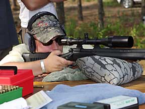 Sgt. Stube demonstrating proper technique