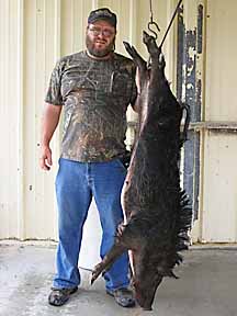 Gene with another Cypress Creek hog