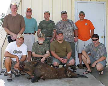 Ashe County Wildlife Club and Bill's big boar