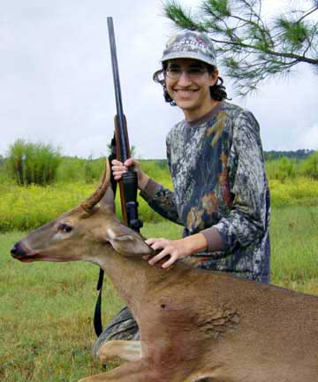 Elly and her birthday buck