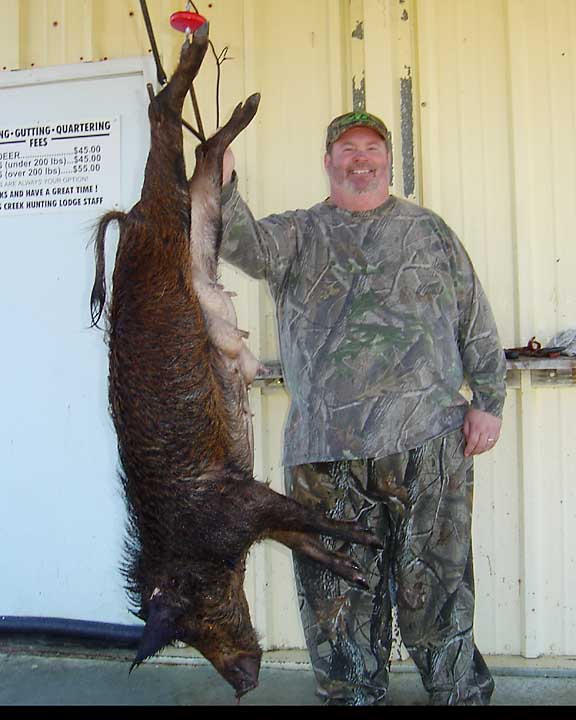 David with his Boggy hog