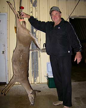 Richard with his big doe