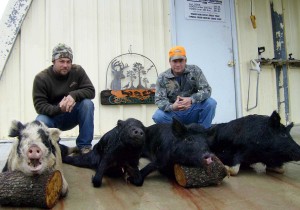 NJ Brothers Guy and Anthony with their hogs