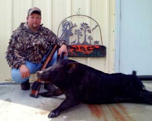 Bob with his good SC boar