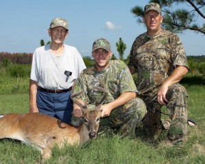 3 Generations of PA hunters: Nick Jr., Nick and Eric
