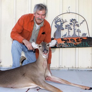 Walter with his tasty lowcountry doe
