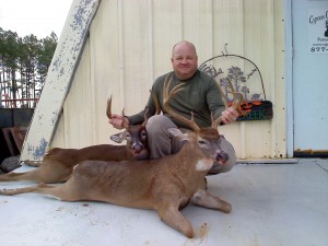 Mike with his two bucks