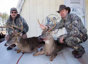 Barry and Jim with their big bucks
