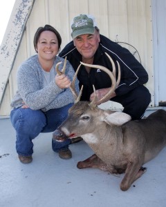 Maureen and Richard with his great 8pt
