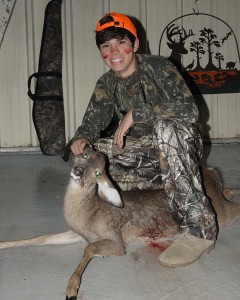 Austin and his first deer!