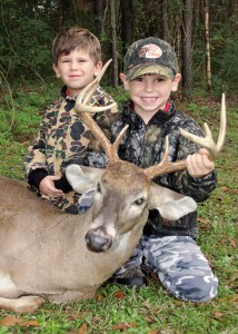 Bo and Will Hunt with our buck