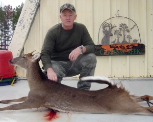 Steve with his buck