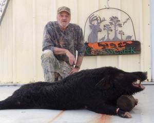 NY's Frank D. with his big-tusked boar