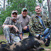 Frank, Danny & Matt with Matt's hog