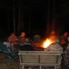 Last night around the campfire